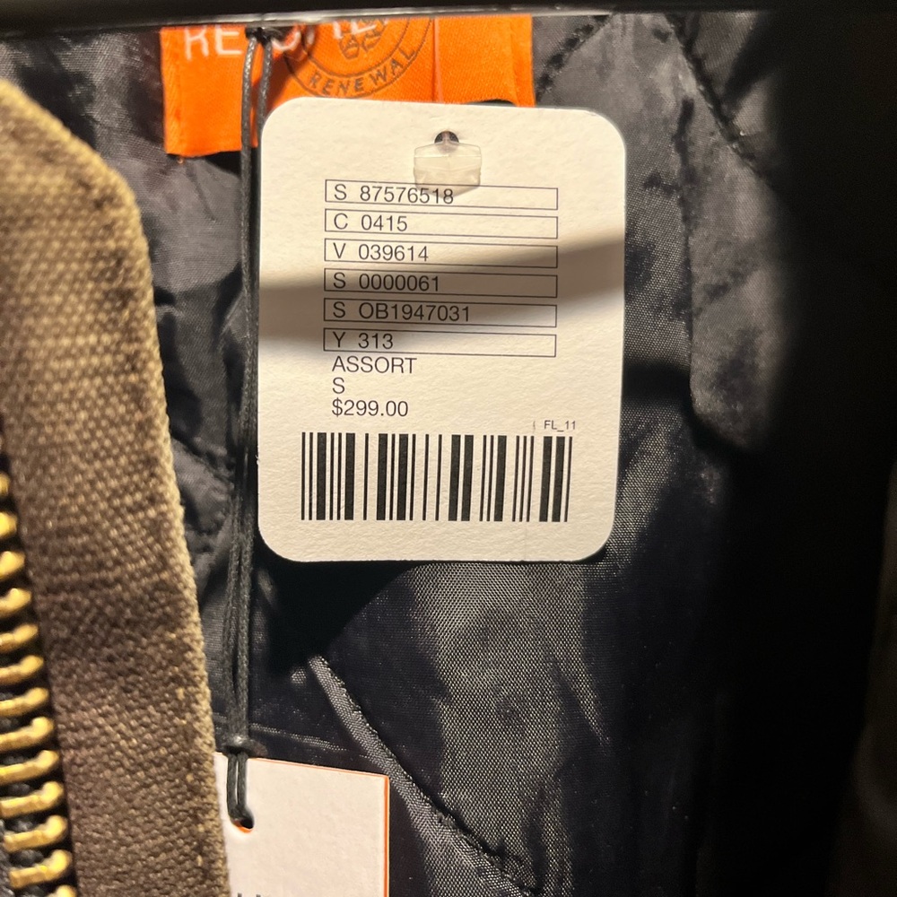 URBAN RENWAL CARHARTT Denim Patchwork Jacket - Picture 3 of 7